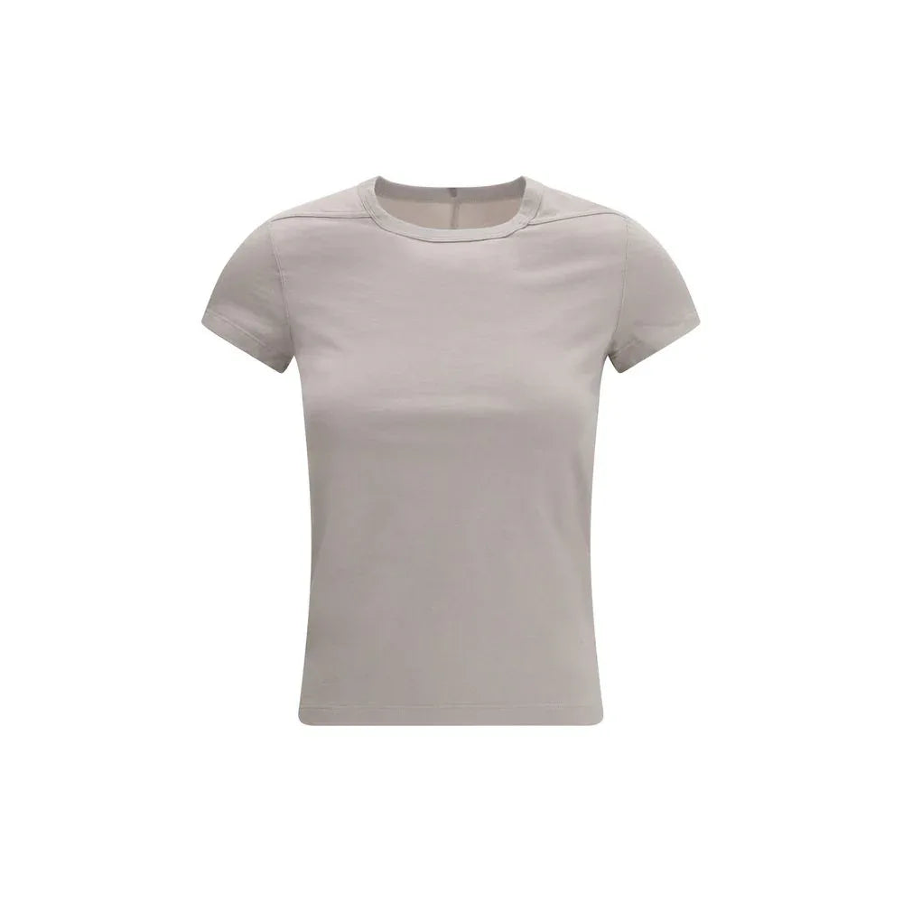 Rick Owens Beige Cotton T-Shirt - Zeiniez