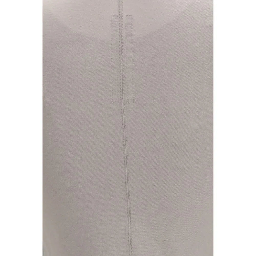 Rick Owens Beige Cotton T-Shirt - Zeiniez