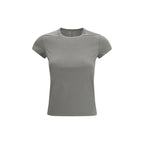 Rick Owens Gray Cotton T-Shirt - Zeiniez