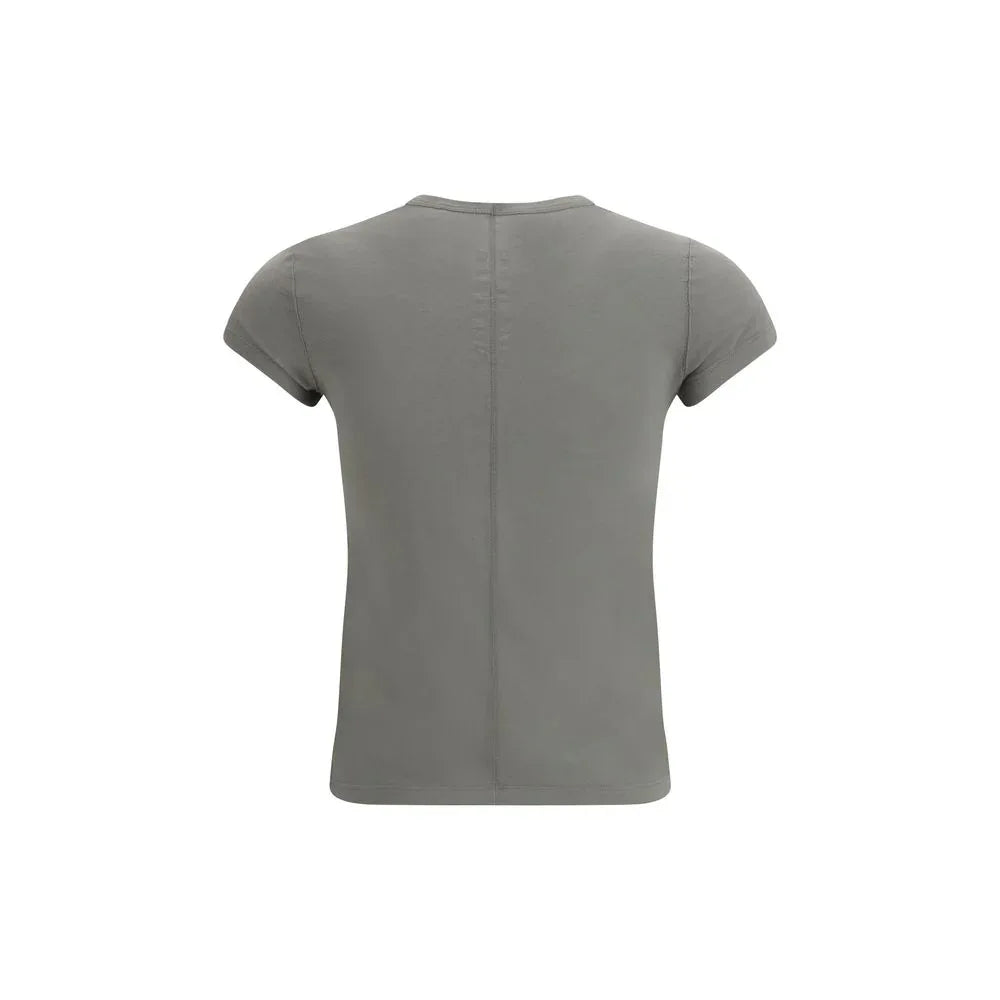 Rick Owens Gray Cotton T-Shirt - Zeiniez