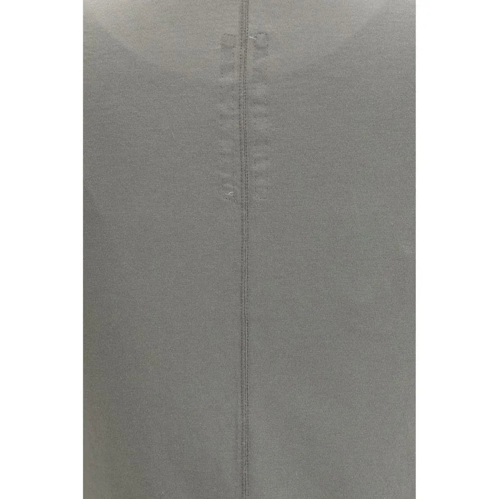 Rick Owens Gray Cotton T-Shirt - Zeiniez