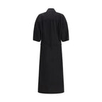 Lemaire Black Silk Casual Dress - Zeiniez