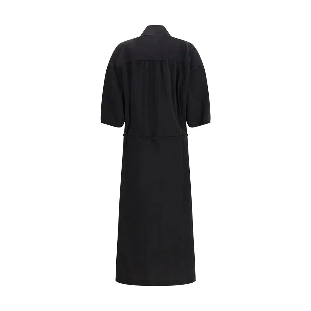 Lemaire Black Silk Casual Dress - Zeiniez