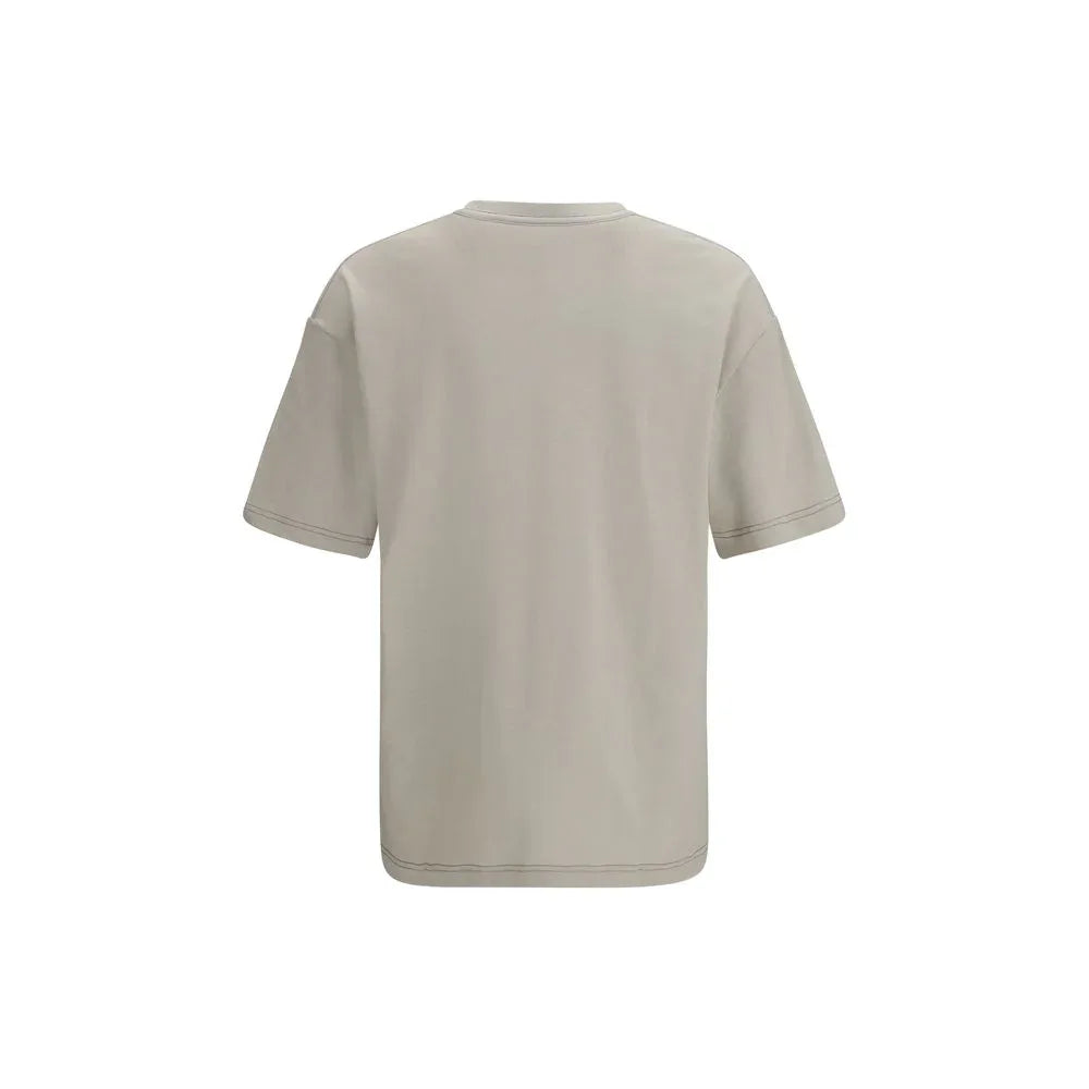 Lemaire Beige Cotton T-Shirt - Zeiniez