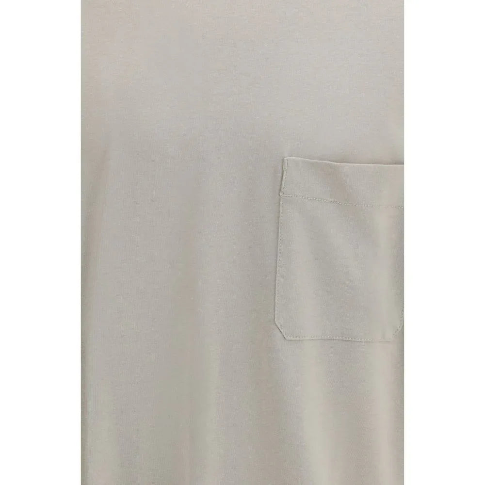 Lemaire Beige Cotton T-Shirt - Zeiniez