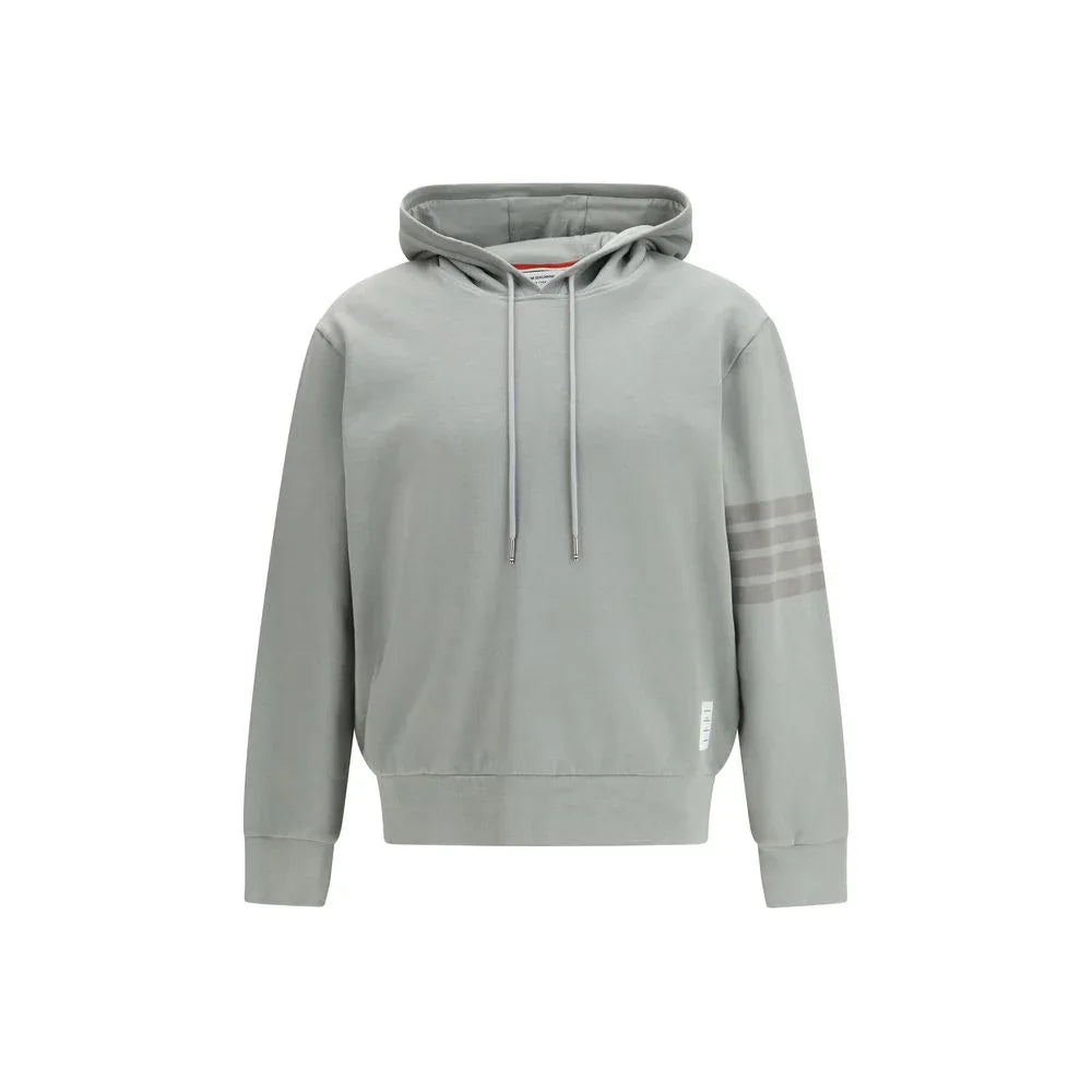 Thom Browne Gray Cotton Sweatshirt - Zeiniez