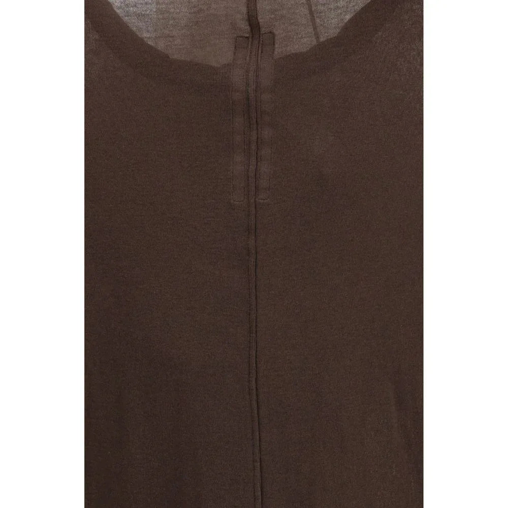 Rick Owens Brown Cotton Sportswear - Zeiniez