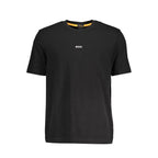 Hugo Boss Black Cotton Men's T-Shirt - Zeiniez