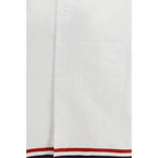 Thom Browne White Cotton Dress Shirt - Zeiniez
