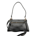 Guess Jeans Nero Poliuretano Women Shoulder Bag