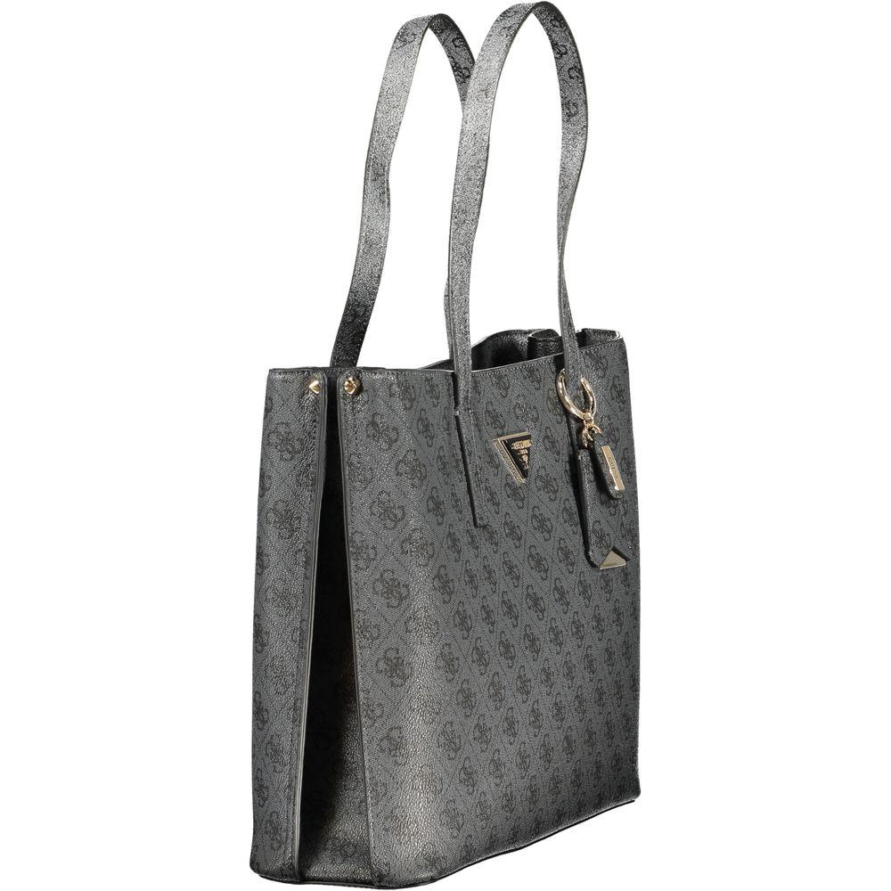 Guess Jeans "Nero Poliuretano Women's Handbag" - Zeiniez
