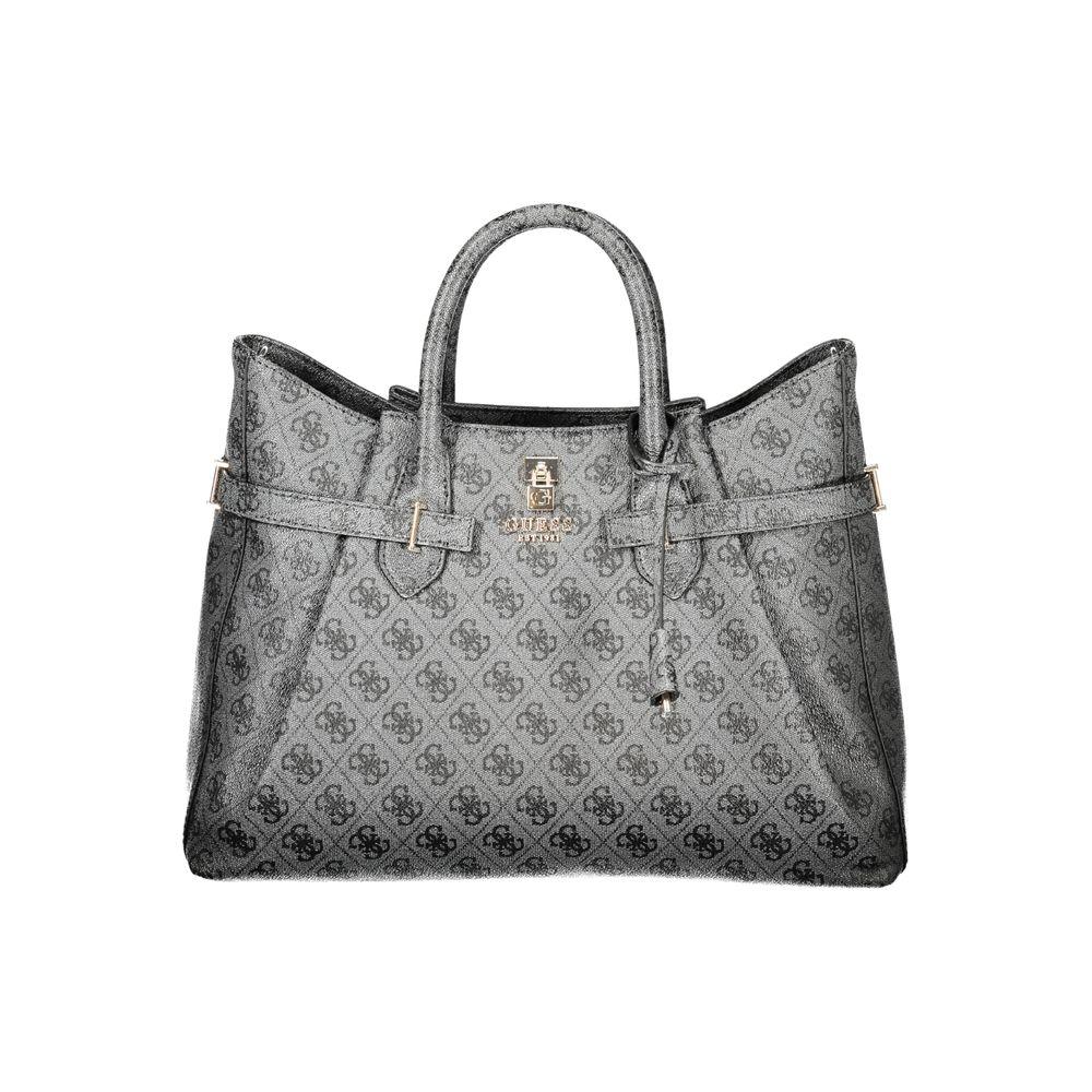 Guess Jeans Black Polyurethane Women Handbag - Zeiniez