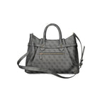 Guess Jeans Black Polyurethane Women Handbag - Zeiniez