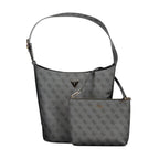 Guess Jeans Black Polyurethane Women Handbag