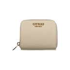 Guess Jeans Beige Polyurethane Women Wallet