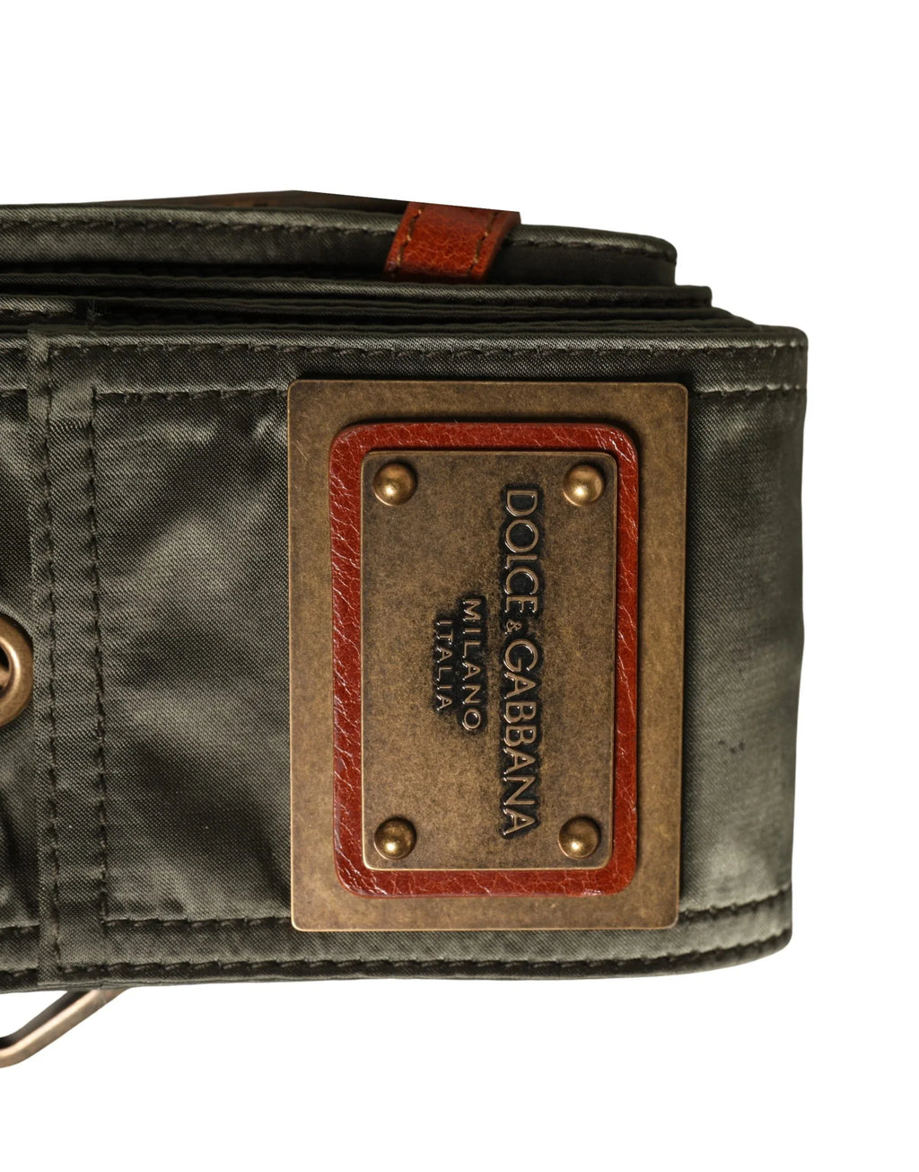 Dolce & Gabbana Men Black Wide Leather DG Metal Buckle Belt - Zeiniez