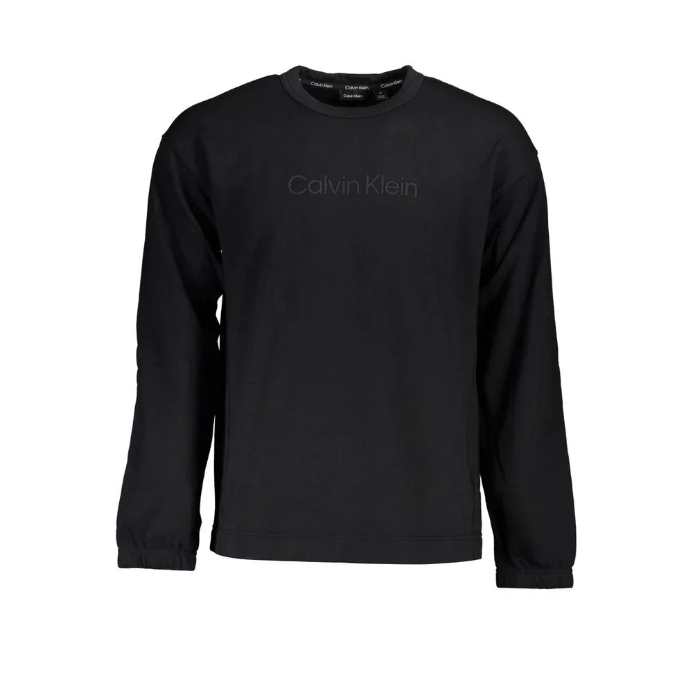 Calvin Klein Black Cotton Men Sweatshirt - Zeiniez