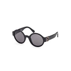 Moncler Black Pantografato Women Sunglasses - Zeiniez