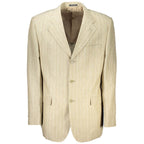 VERRI MILANO Beige Polyester Mens Suit Jacket