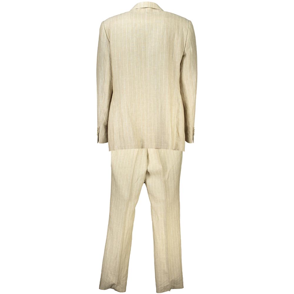 VERRI MILANO Beige Polyester Mens Suit Jacket
