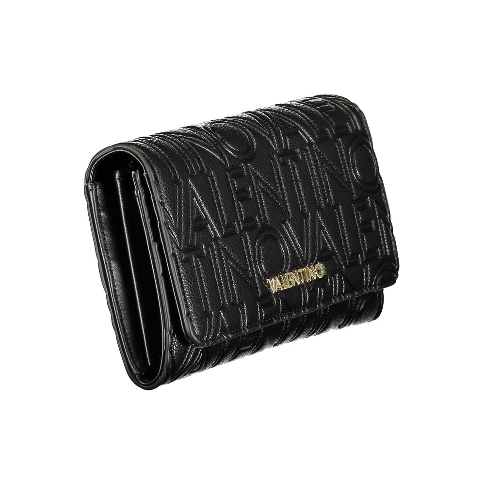 Mario Valentino Nero Polyurethane Women Wallet