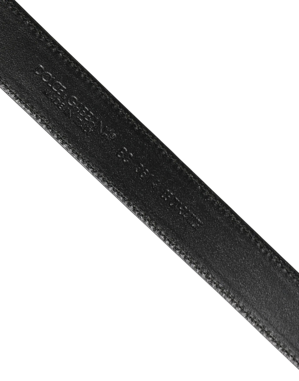 Dolce & Gabbana Men Brown Classic Leather Metal Buckle Belt - Zeiniez