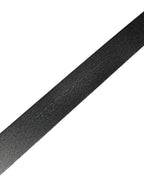 Dolce & Gabbana Men Black Classic Leather Logo Buckle Belt