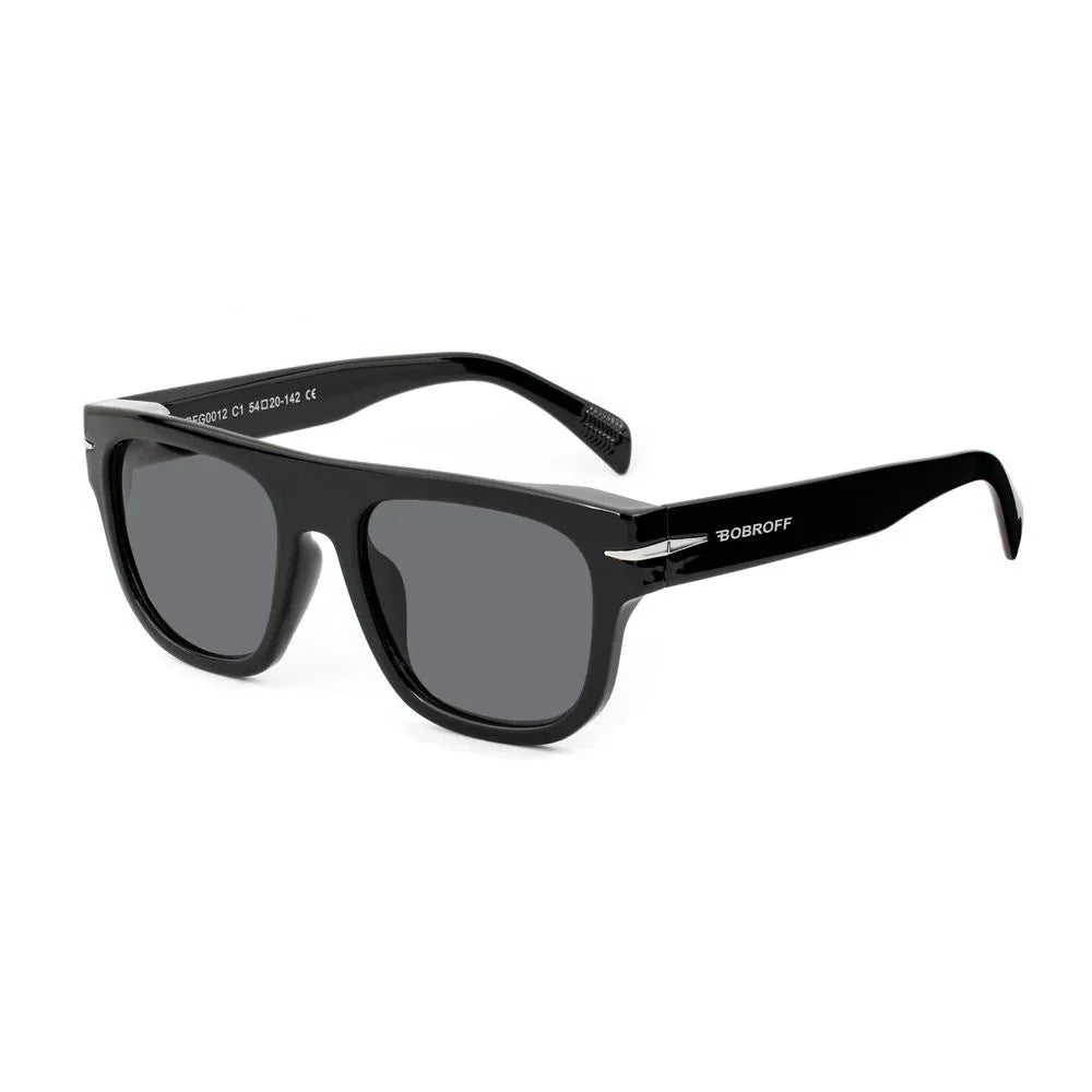 Bobroff Black Acetate Sunglasses - Zeiniez