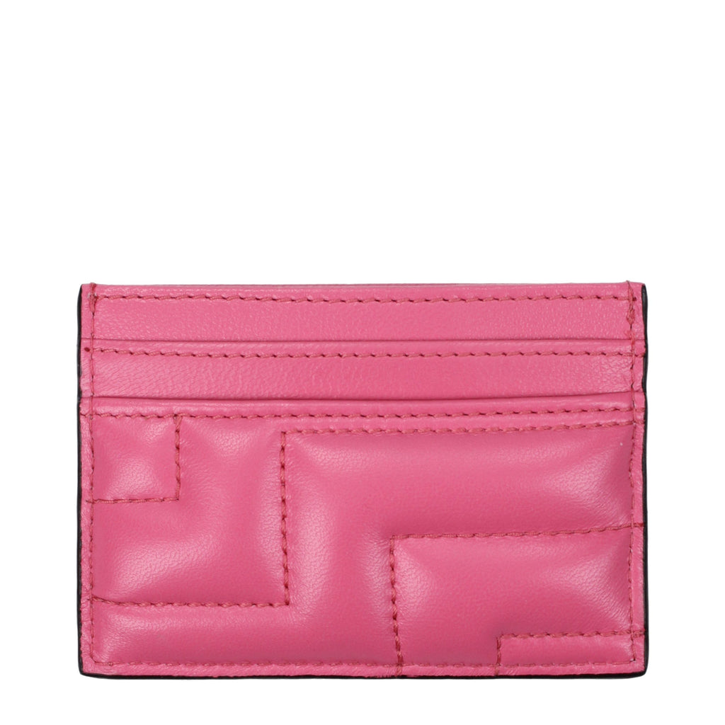 Jimmy Choo Pink Leather Cardholder