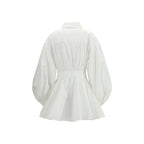 Zimmermann White Cotton Casual Dress - Zeiniez