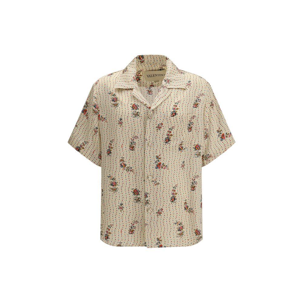 Valentino Multicolor Silk Pattern Shirt - Zeiniez