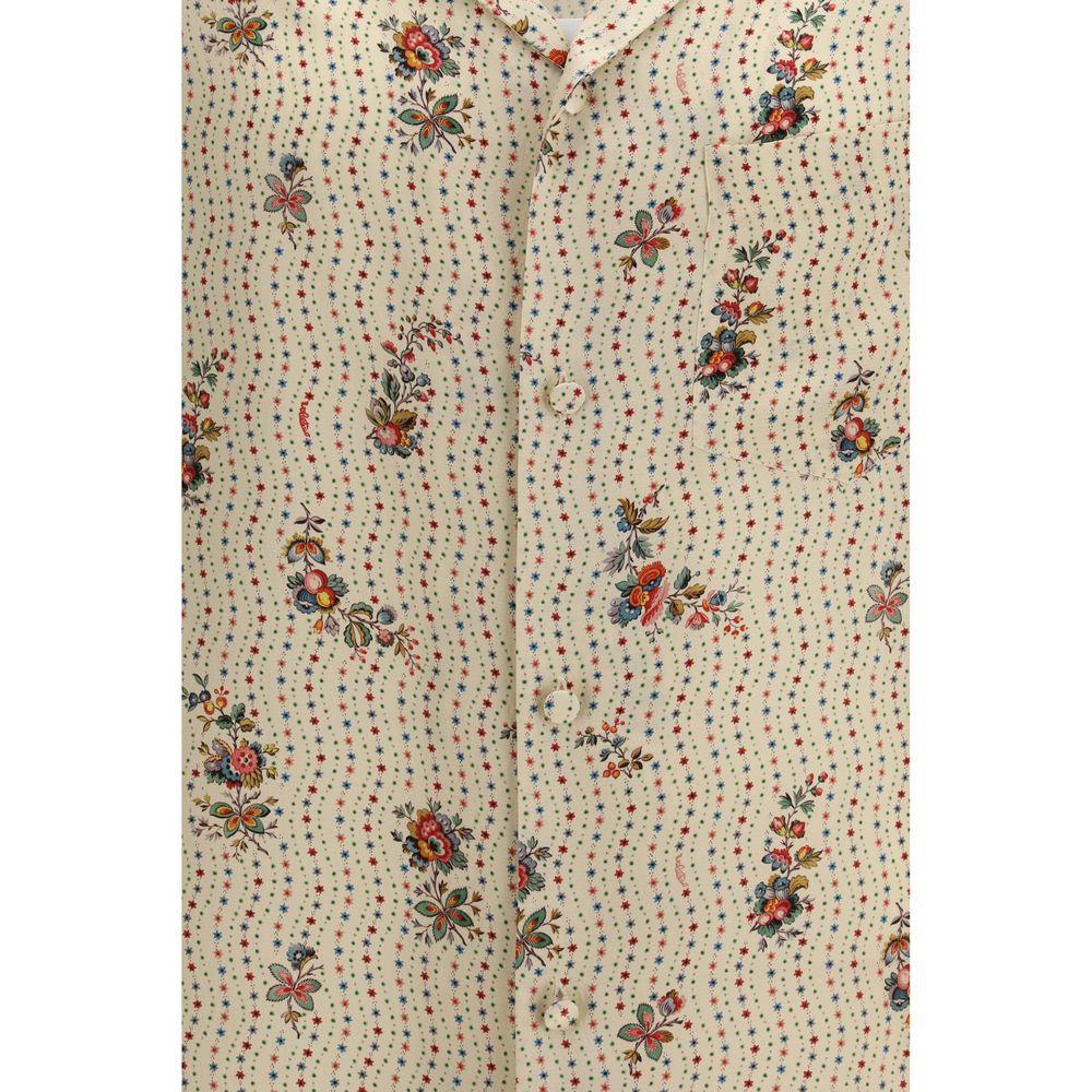 Valentino Multicolor Silk Pattern Shirt - Zeiniez
