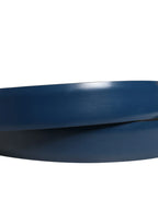 Dolce & Gabbana Men Blue Classic Leather Metal Buckle Belt - Zeiniez