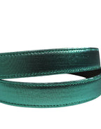 Dolce & Gabbana Men Green Lurex Polyester Metal Buckle Belt - Zeiniez