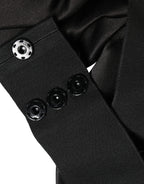 Dolce & Gabbana Black Silk Satin Sash Wide Waist Women Belt - Zeiniez