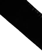 Dolce & Gabbana Black Viscose Satin Waist Women Cintura Belt - Zeiniez