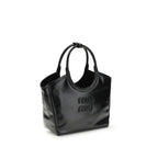 Miu Miu Black Calf Leather Bos Taurus Handbag - Zeiniez