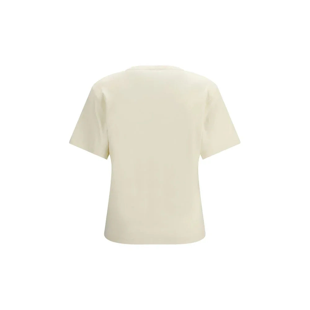 Lemaire Beige Cotton T-Shirt - Zeiniez