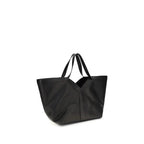 Saint Laurent Black Calf Leather Bos Taurus Shoulder Bag - Zeiniez