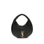 Saint Laurent Black Lamb Ovis Aries Aries Shoulder Bag - Zeiniez
