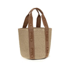 Chloé Beige Raffia Handbag