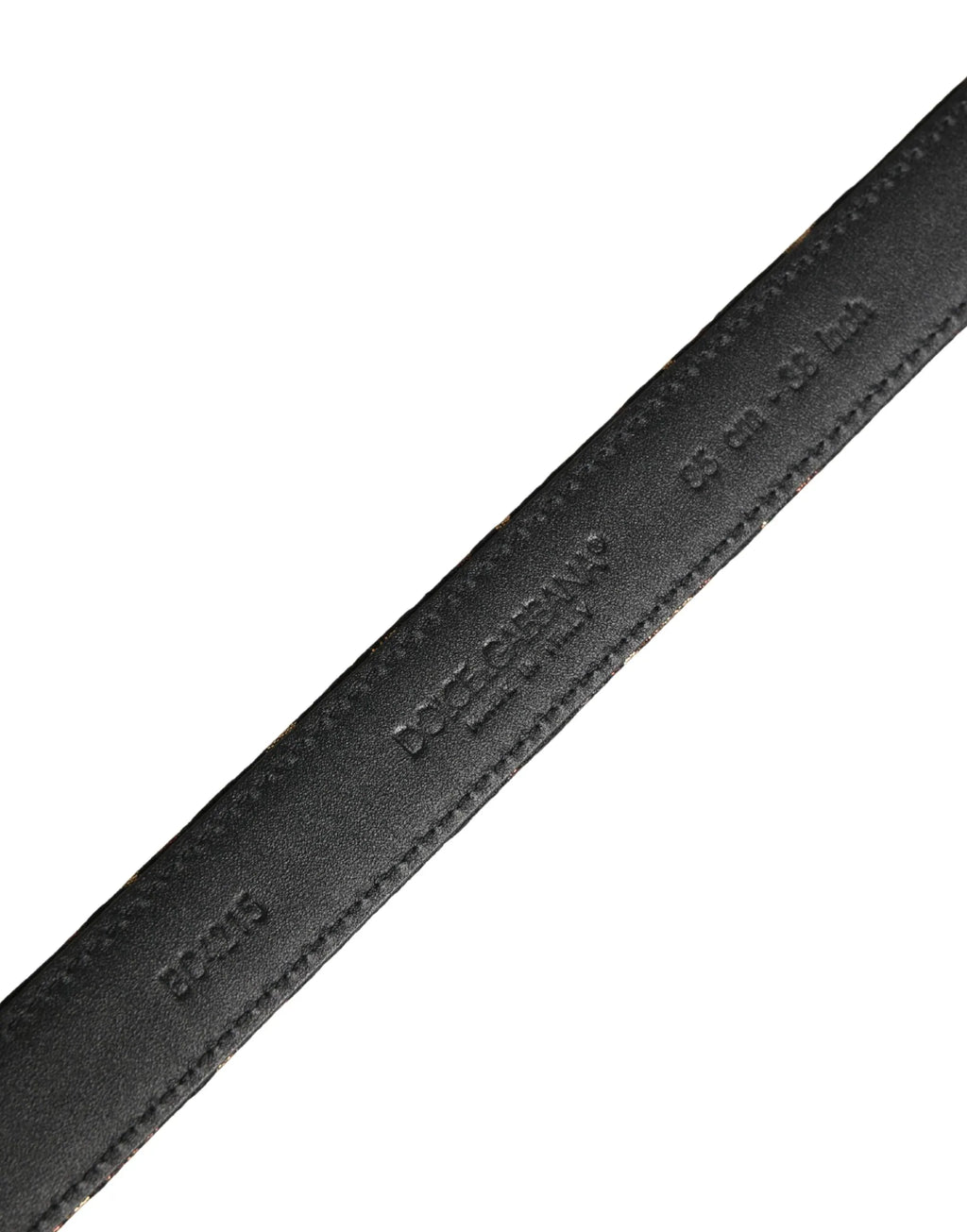 Dolce & Gabbana Multicolor Jacquard Silver Metal Buckle Belt - Zeiniez