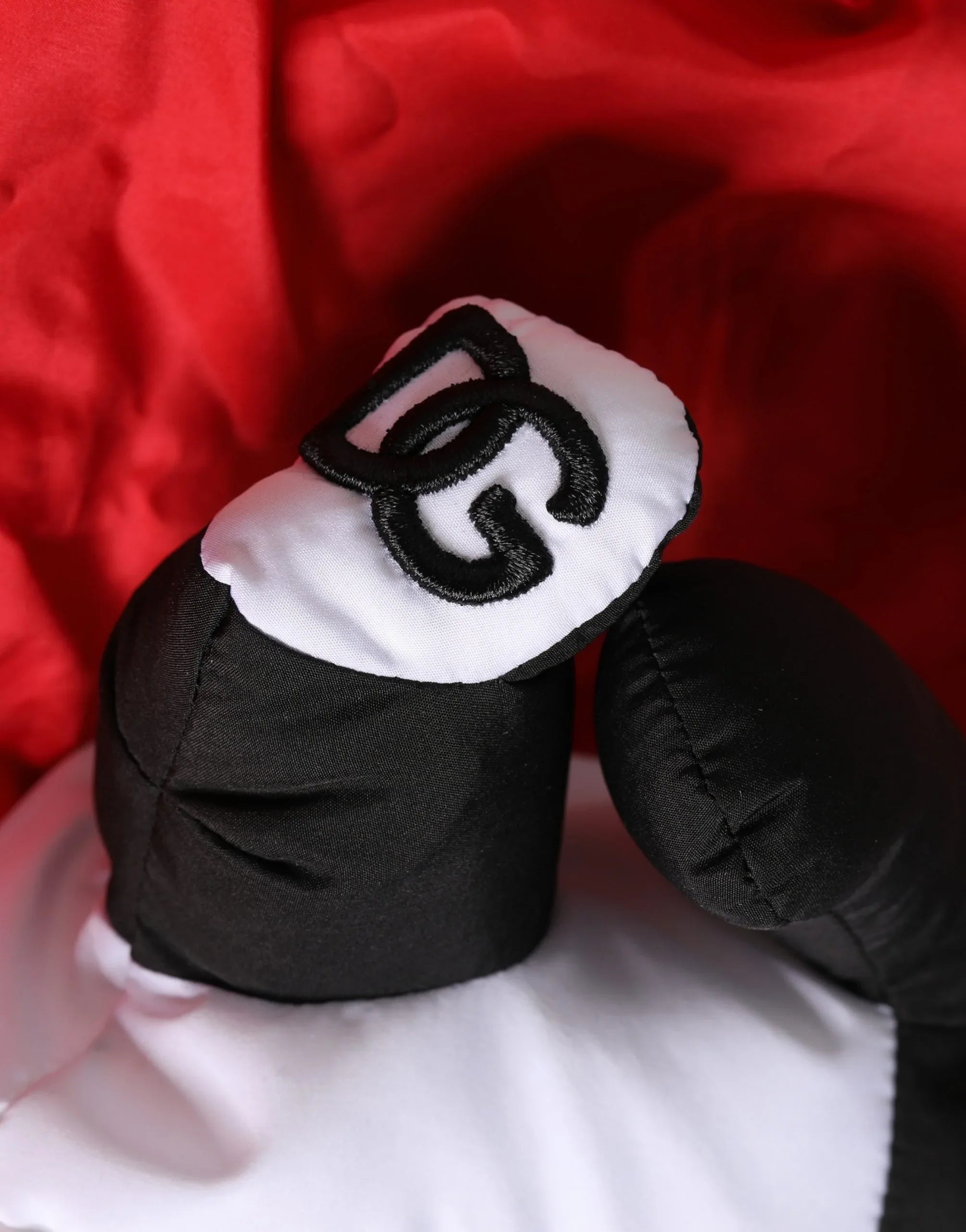 Dolce & Gabbana Men Red Polyester Panda Stuffed Ecobag Tote Borse Bag - Zeiniez