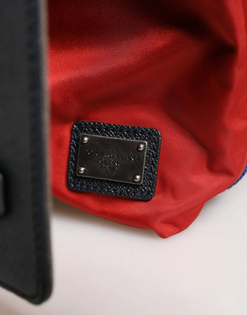 Dolce & Gabbana Men Multicolor Nylon Canvas Etna Messenger Borse Bag - Zeiniez