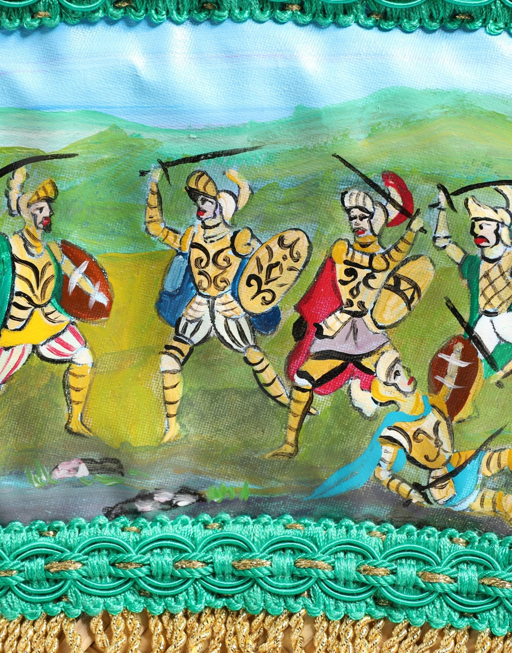 Dolce & Gabbana Multicolor Woven Straw Basket Embellished Sicily Bag - Zeiniez