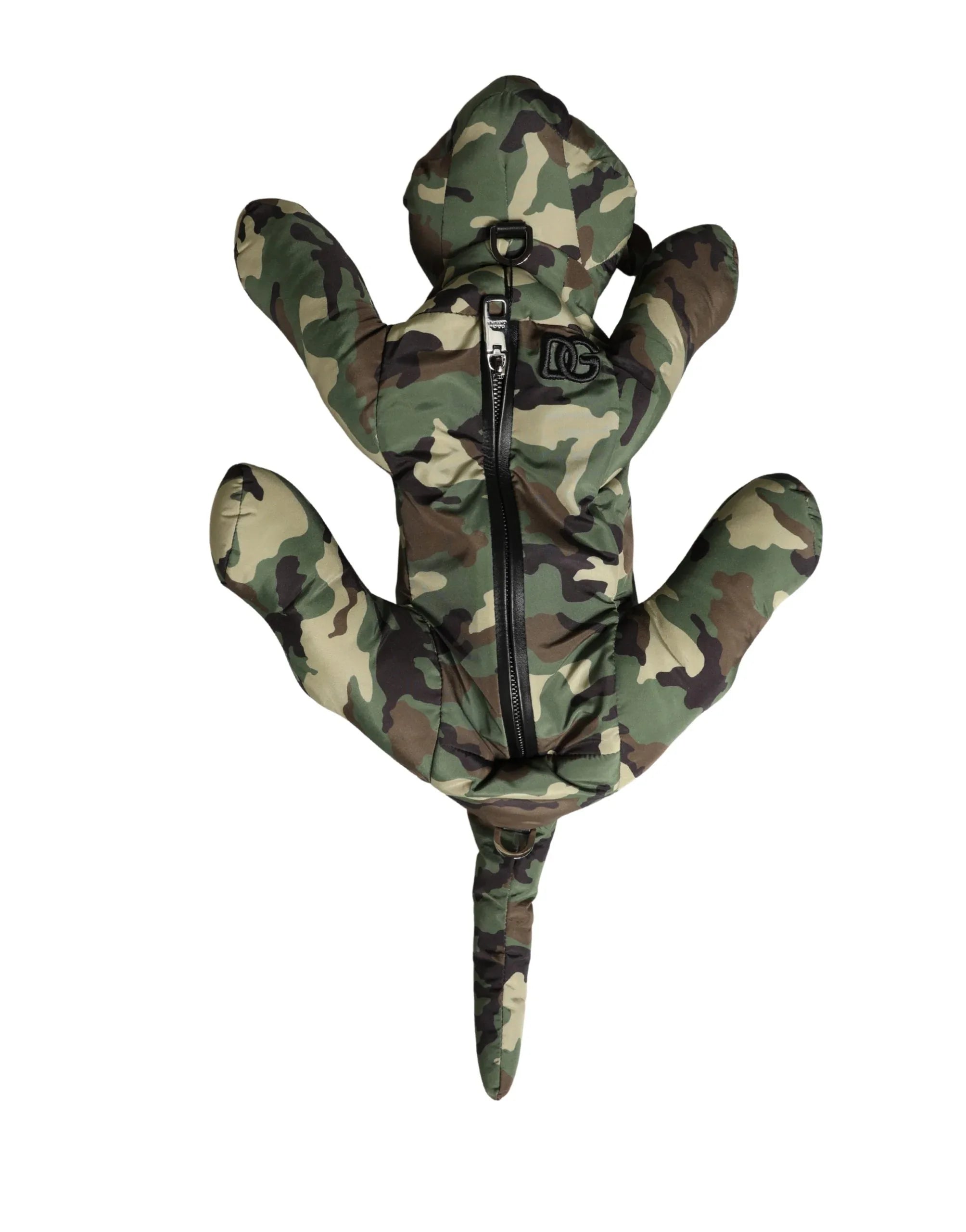 Dolce & Gabbana Multicolor Camouflage Animal Silhouette Waist Borse Bag - Zeiniez