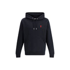 Ami Paris Black Cotton Sweatshirt