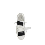 Off-White Black Calf Leather Bos Taurus Low Top Sneakers