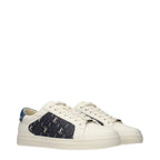 Jimmy Choo Beige Leather Low Top Sneakers - Zeiniez