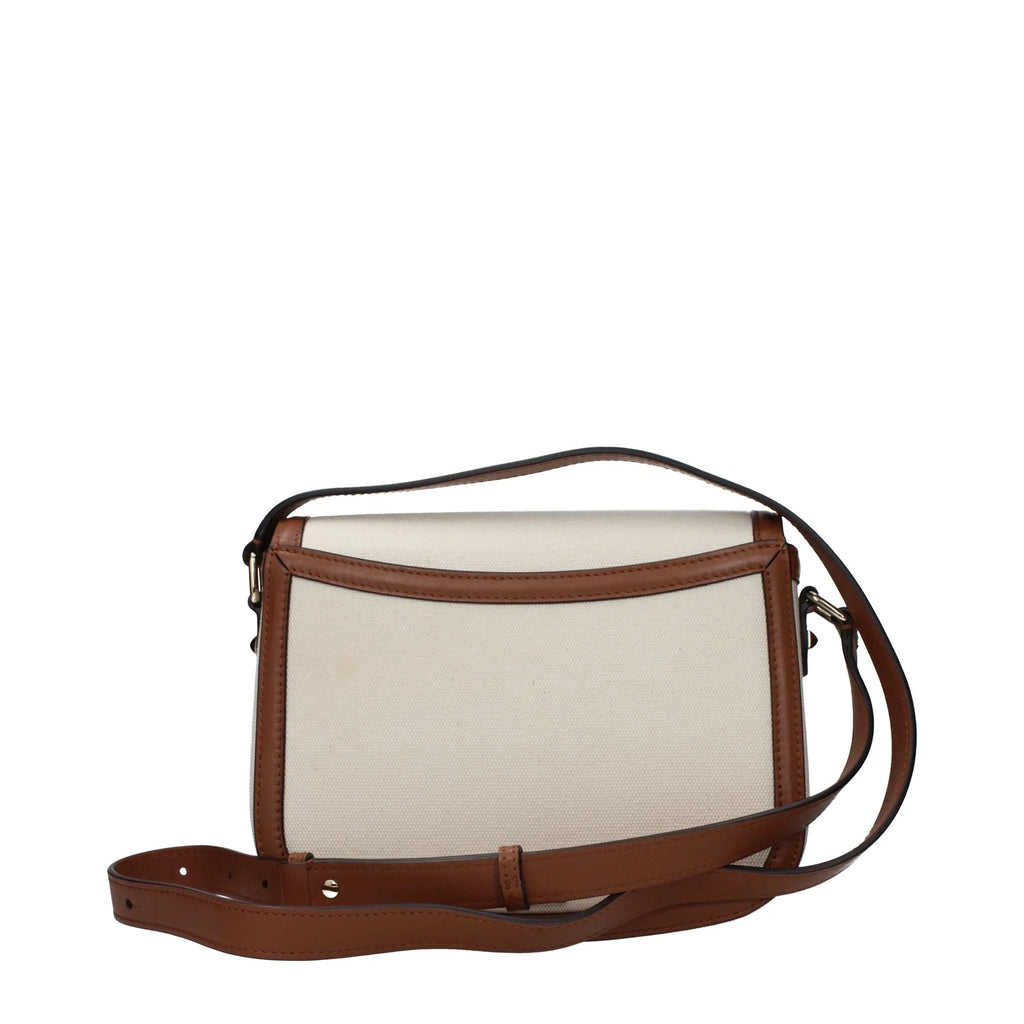 Jimmy Choo Beige Fabric Crossbody Bag - Zeiniez